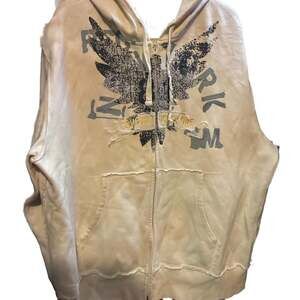 Vintage Company 81 Y2K Eagle Graphic Full Zip Hoodie XXL